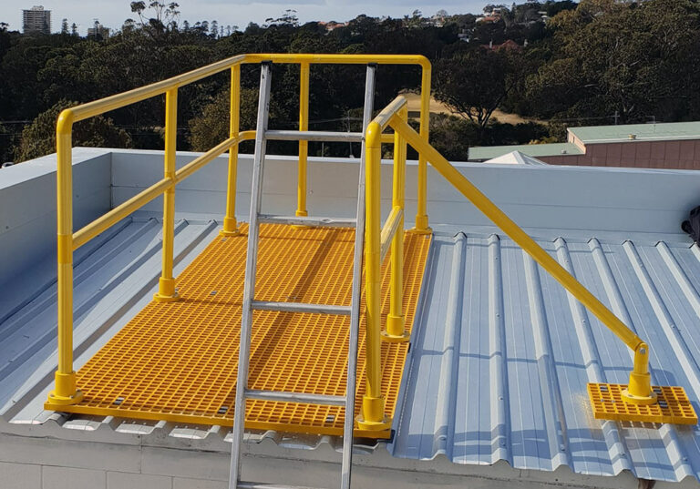 Roof Access Platform and Walkway
