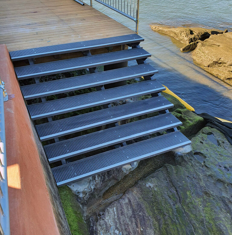 Tidal Water Access Stairs